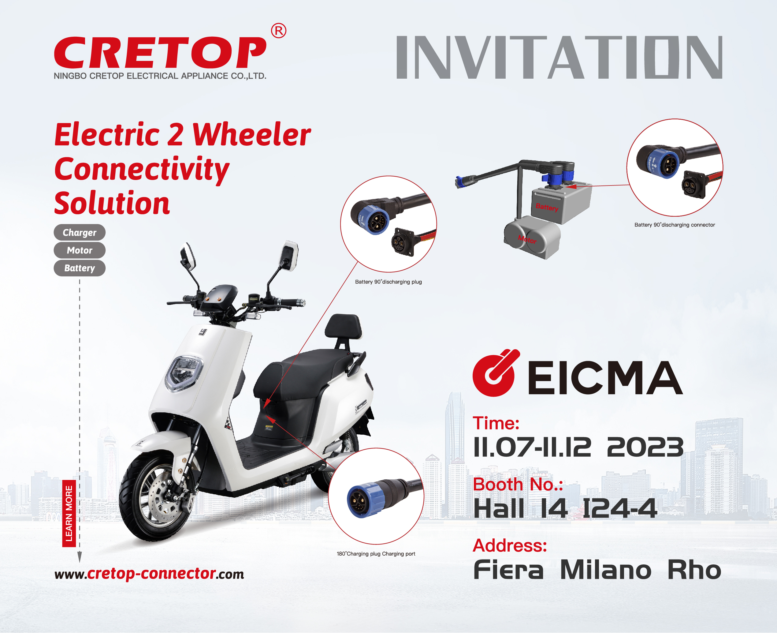 Zaproszenie na EICMA 2023